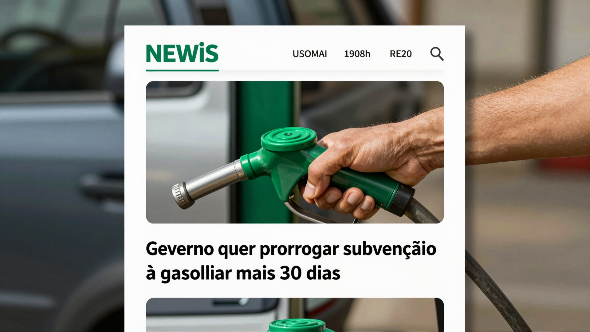 Governo quer prorrogar subvenção à gasolina por mais 30 dias e o impacto na indústria de veículos elétricos