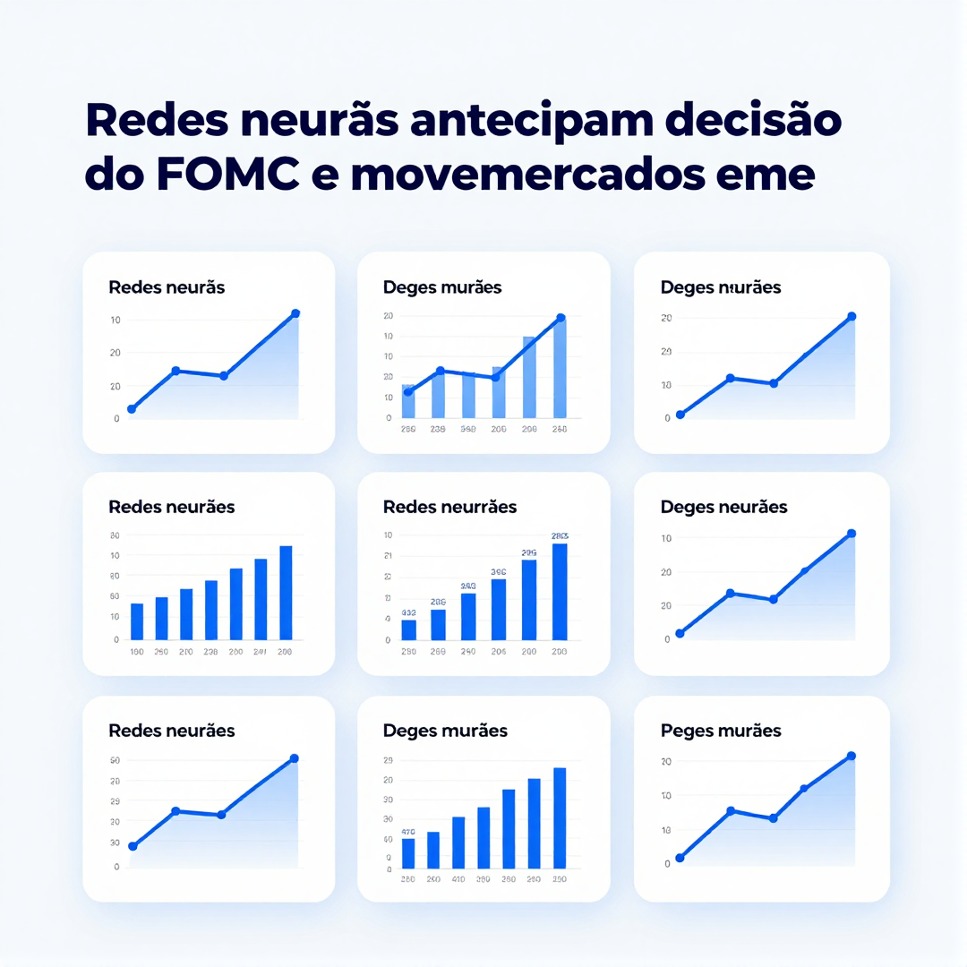 Infográfico - Redes neurais antecipam decisão do FOMC e movem mercados emergentes em tempo real