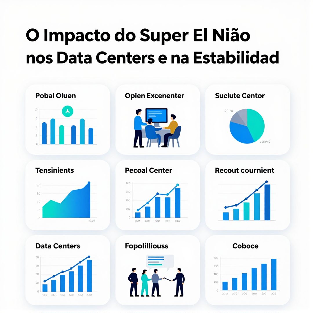 Infográfico - O Impacto do Super El Niño nos Data Centers e na Estabilidade da Nuvem Brasileira