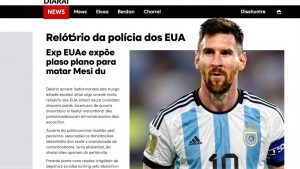 Relatório da polícia dos EUA expõe plano para matar Messi durante Copa com o uso de inteligência artificial