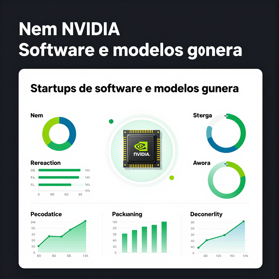 Infográfico - Nem Nvidia, nem chips: startups de software e modelos generativos lideram o novo ciclo da Wall Street