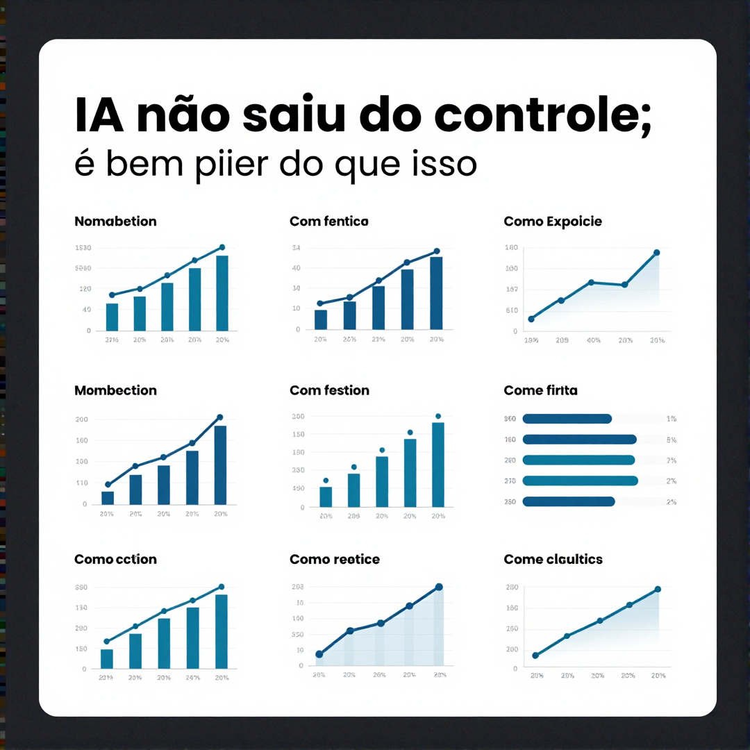 Infográfico - IA não saiu do controle; é bem pior do que isso: como a inteligência artificial redefine as séries mais assistidas da hi