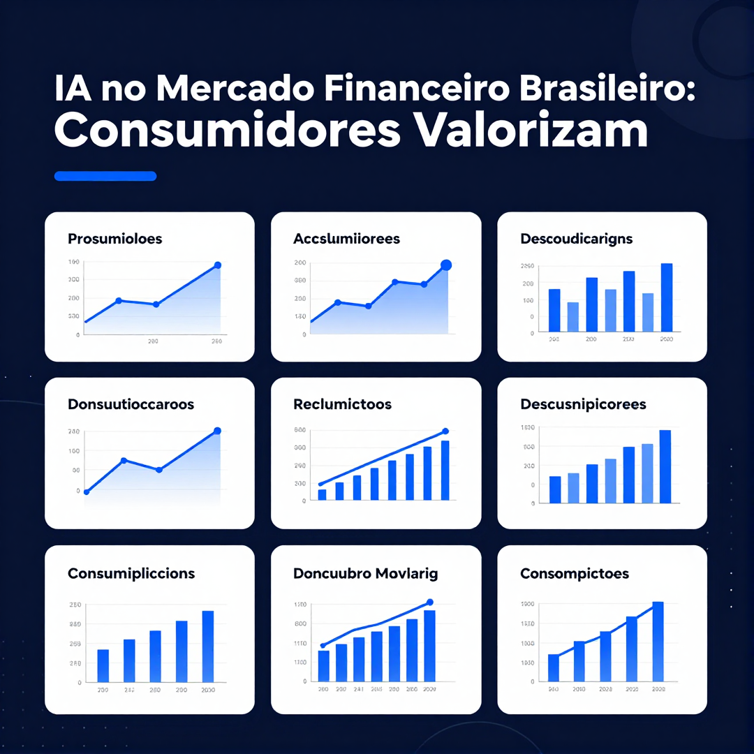 Infográfico - IA no Mercado Financeiro Brasileiro: Consumidores Valorizam Eficiência, mas Mantêm o Controle Humano