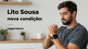 Lito Sousa enfrenta nova condição: como wearáveis e algoritmos monitoram sinais vitais em atletas