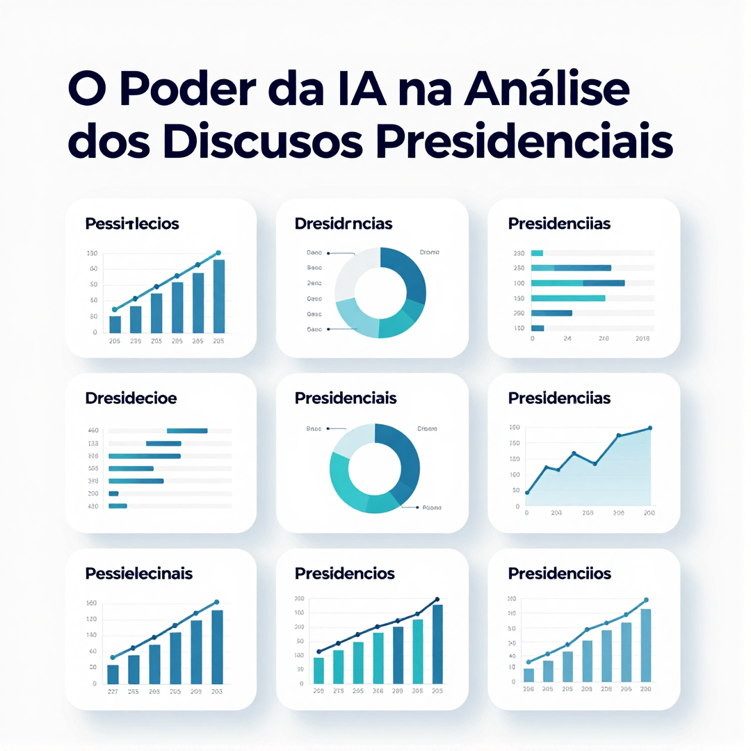 Infográfico - O Poder da IA na Análise dos Discursos Presidenciais`