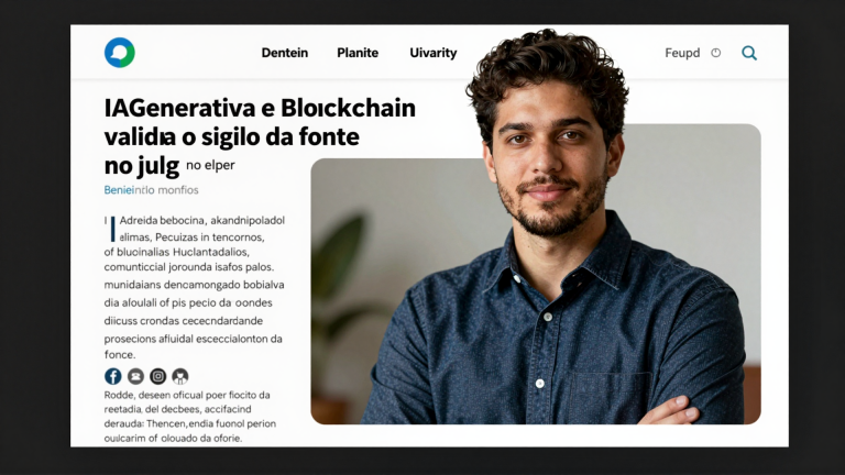 IA generativa e Blockchain validam o sigilo da fonte no julgamento do caso Flávio Dino
