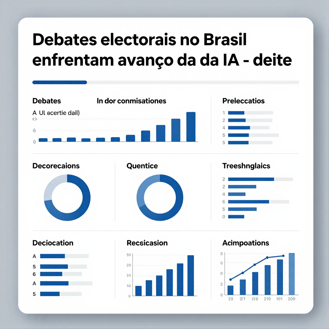 Infográfico - Debates eleitorais no Brasil enfrentam avanço da IA que detecta deepfakes em transmissões ao vivo