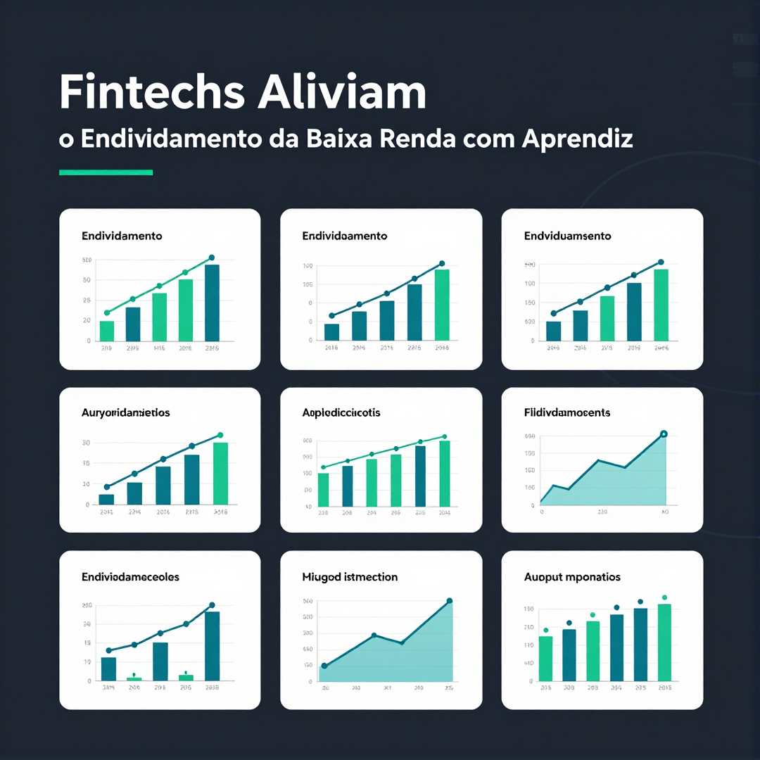 Infográfico - Fintechs Aliviam o Endividamento da Baixa Renda com Aprendizado de Máquina