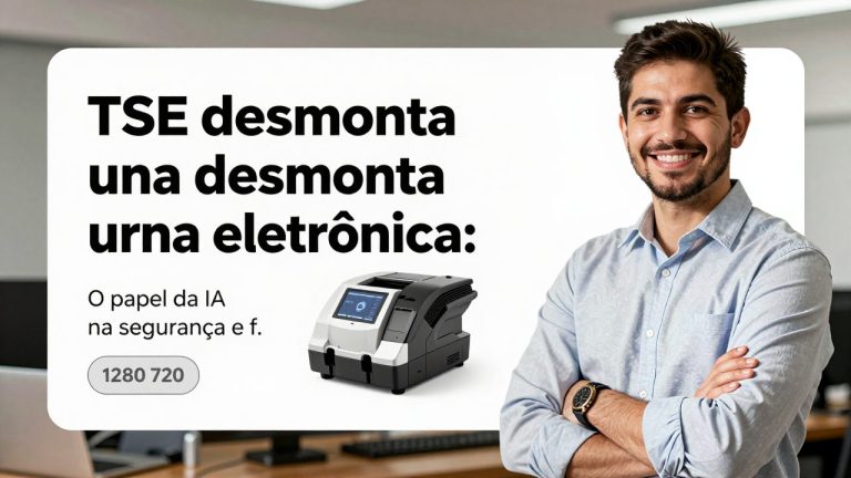TSE desmonta urna eletrônica: o papel da IA na segurança e futuro do voto digital