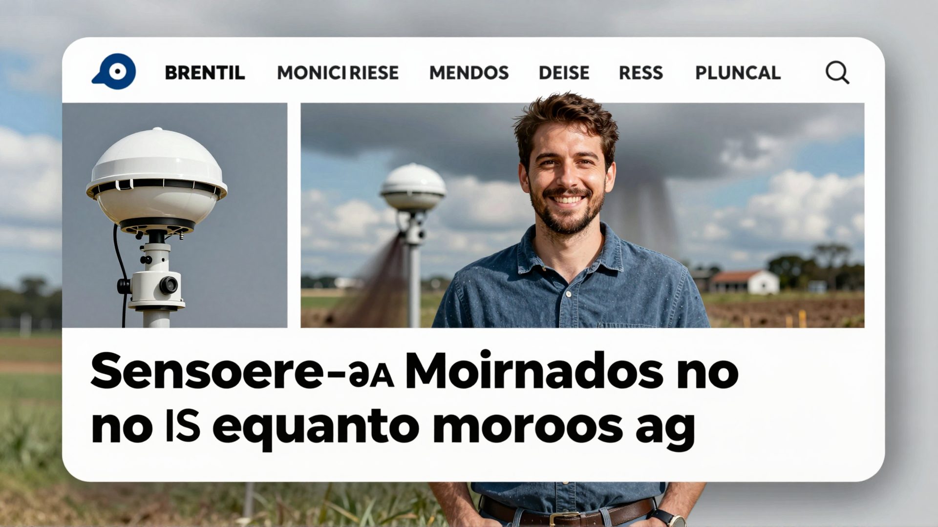 Sensores e IA monitoram tornados no RS enquanto moradores aguardam alerta preciso