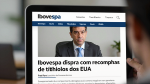 Ibovespa dispara com recompra de títulos dos EUA enquanto robôs de IA lideram as bolsas