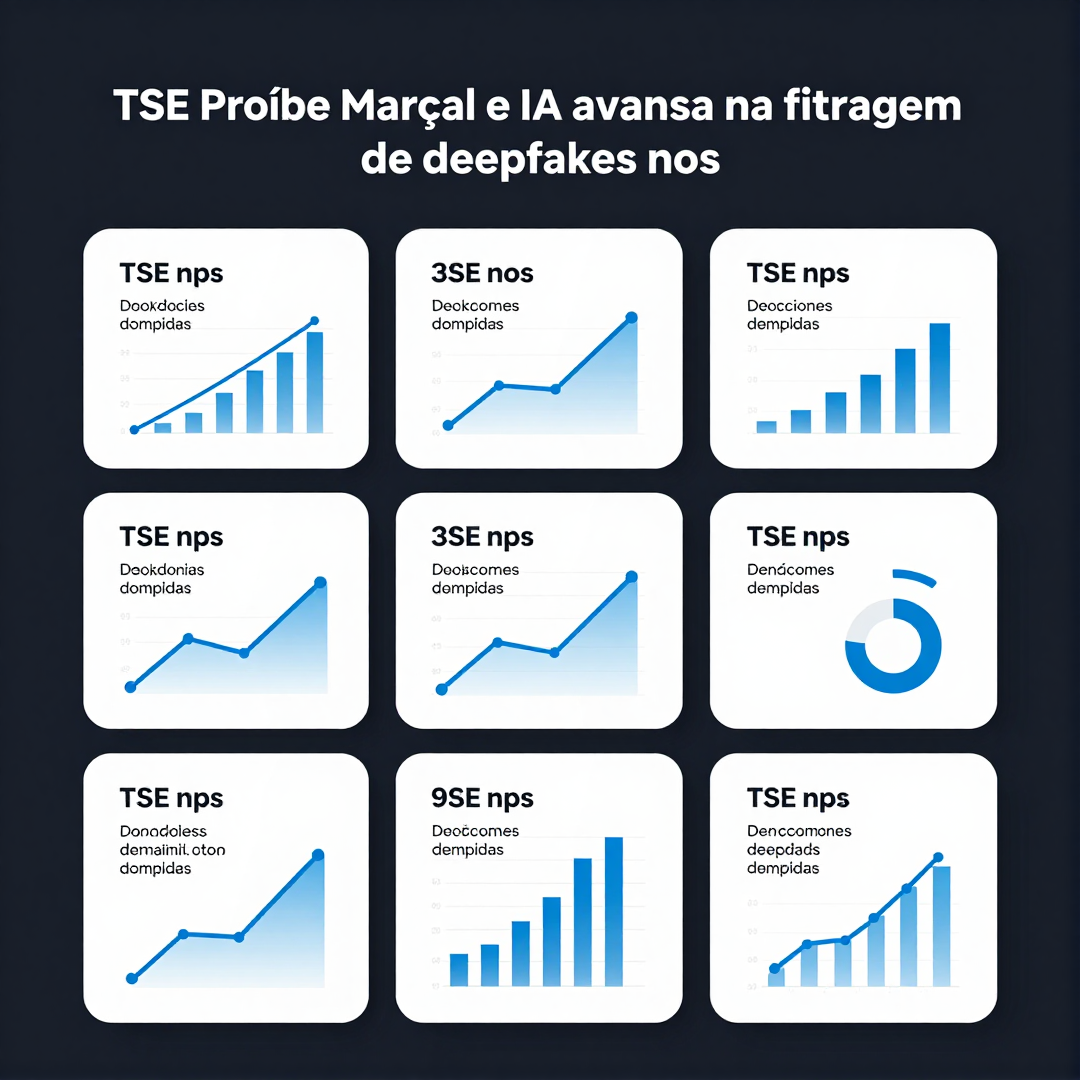 Infográfico - TSE proíbe Marçal e IA avança na filtragem de deepfakes nos debates eleitorais