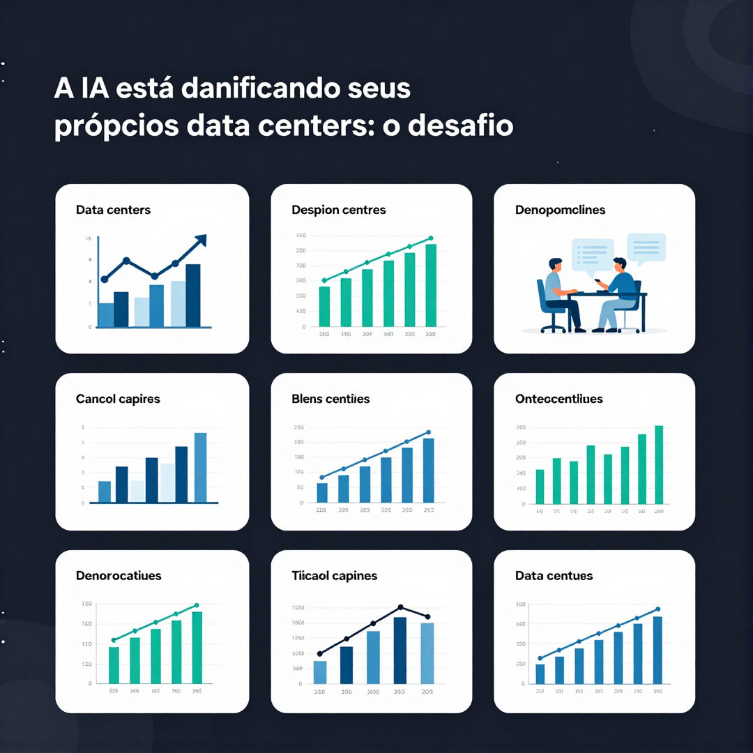Infográfico - A IA está danificando seus próprios data centers: o desafio da energia que consome o setor