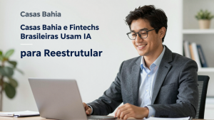Casas Bahia e Fintechs Brasileiras Usam IA para Reestruturar Dívidas em Crise Econômica