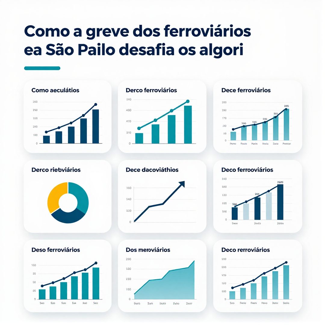 Infográfico - Como a greve dos ferroviários em São Paulo desafia os algoritmos de trânsito e mobilidade urbana