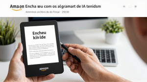 Amazon Encha seu Kindle: como os algoritmos de IA transformam a descoberta de livros digitais