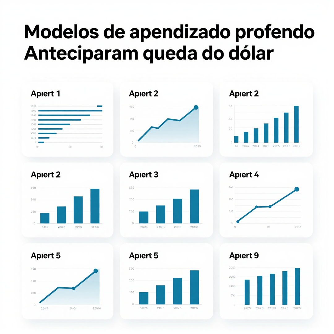 Infográfico - Modelos de aprendizado profundo anteciparam queda do dólar e disparo da bolsa nacional