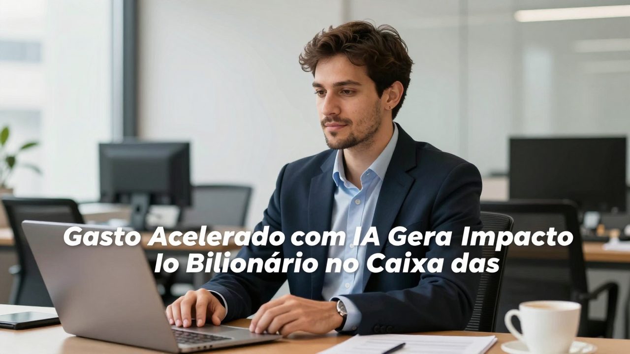 Gasto Acelerado com IA Gera Impacto Bilionário no Caixa das Big Techs