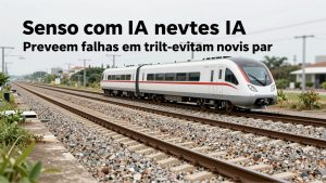 Sensores com IA preveem falhas em trilhos e evitam novas paralisações da rede paulista