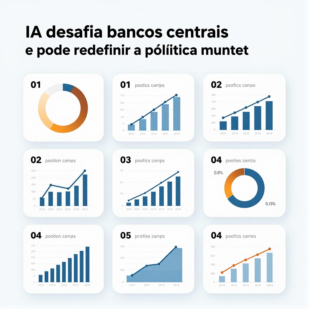 Infográfico - IA desafia bancos centrais e pode redefinir a política monetária dos EUA