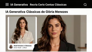 IA Generativa Recria Cenas Clássicas de Glória Menezes e Moderniza o Legado das Novelas Brasileiras