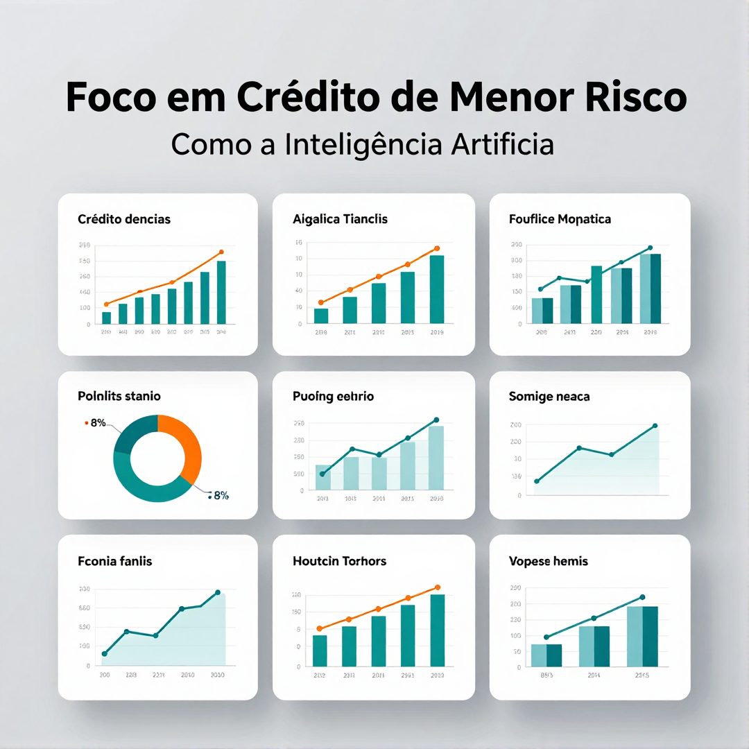 Infográfico - Foco em Crédito de Menor Risco: Como a Inteligência Artificial Reduz a Inadimplência e Combate Golpes no Consignado
