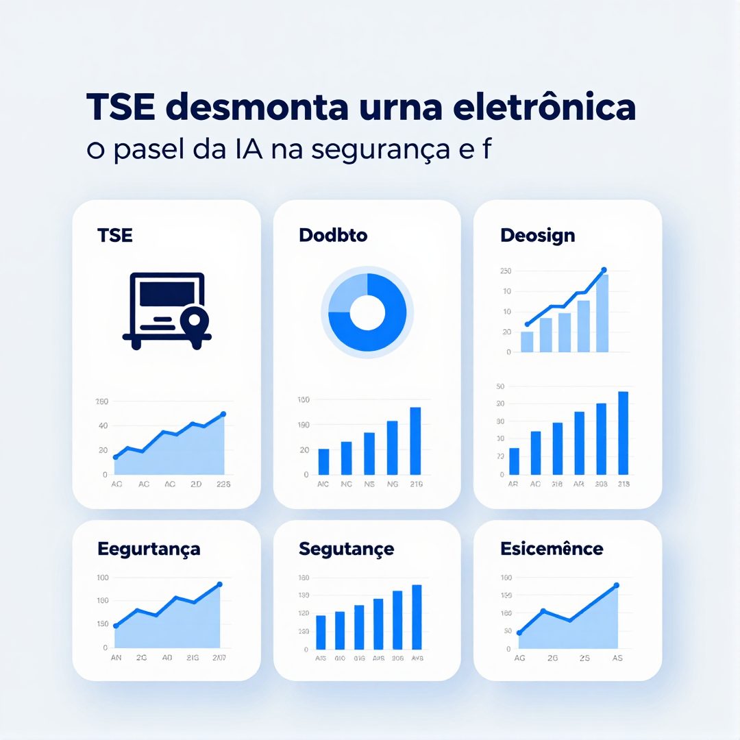 Infográfico - TSE desmonta urna eletrônica: o papel da IA na segurança e futuro do voto digital