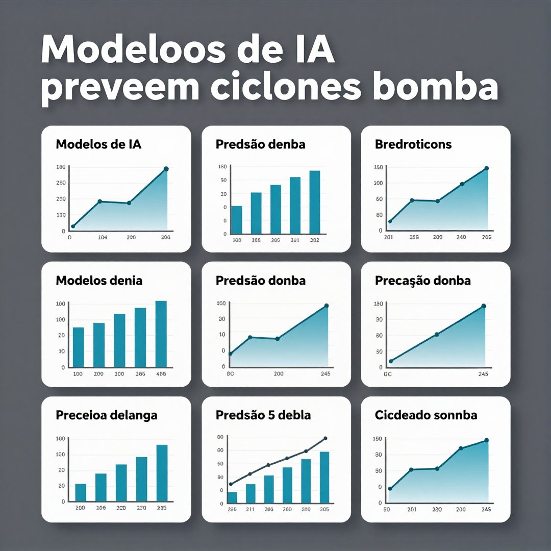 Infográfico - Modelos de IA preveem ciclones bomba com precisão superior aos métodos tradicionais brasileiros