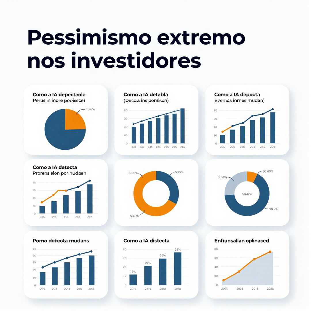 Infográfico - Pessimismo extremo nos investidores: como a IA detecta mudanças no mercado financeiro