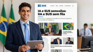 IA e SUS sem fila: como os candidatos à Presidência enxergam a saúde digital