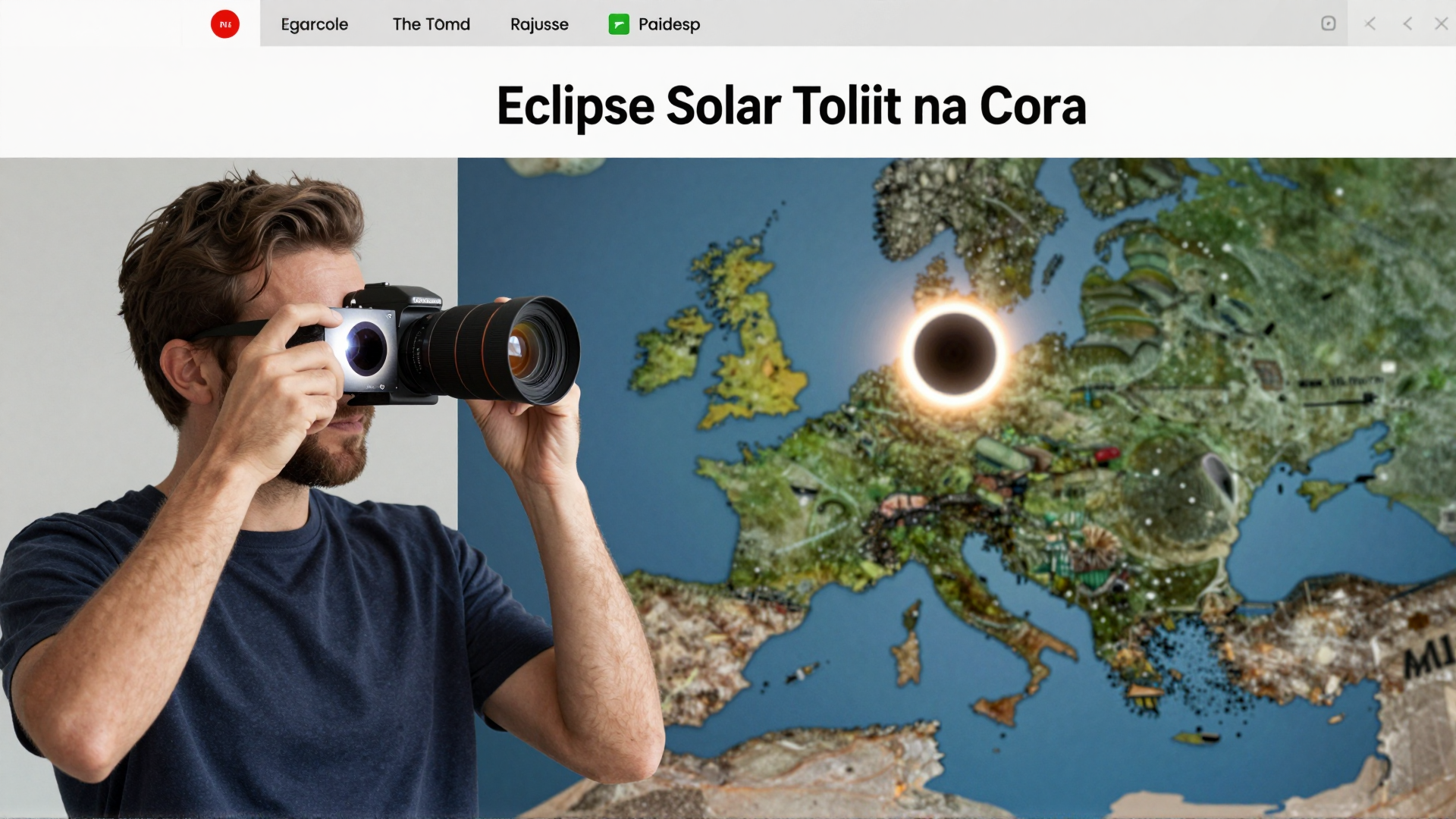 Eclipse Solar Total na Europa: Como a IA Otimiza Câmeras de Celulares para um Registro Perfeito