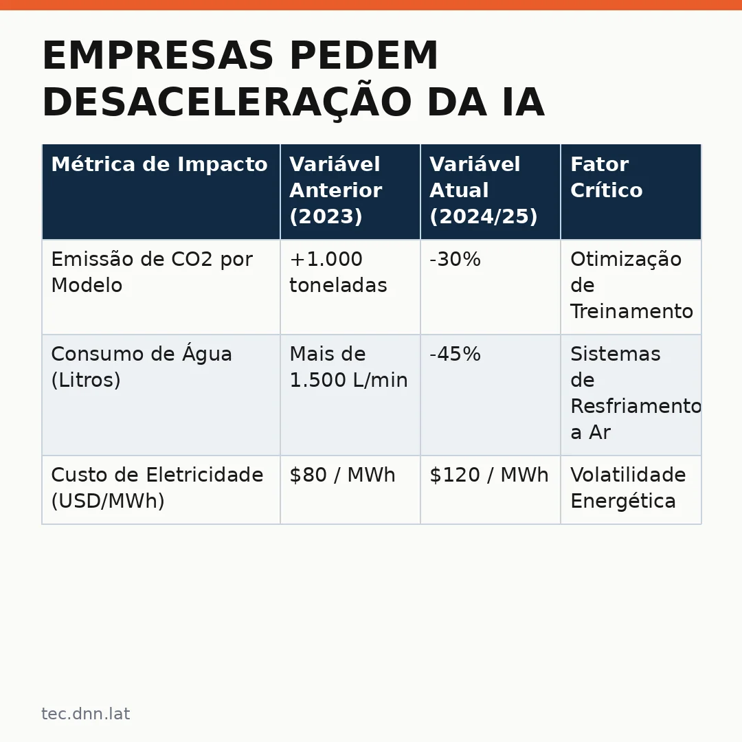 Infográfico - Empresas pedem desaceleração da IA: quais os reais motivos?