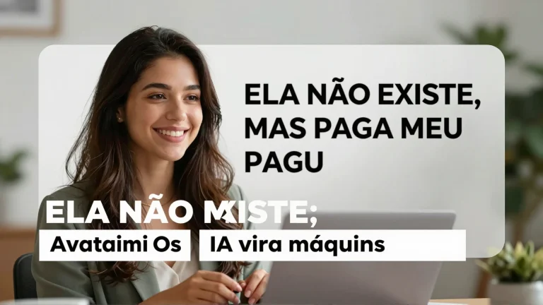 Ela não existe, mas paga meu cartão: Avatares IA vira máquina de ganhar dinheiro nas redes sociais
