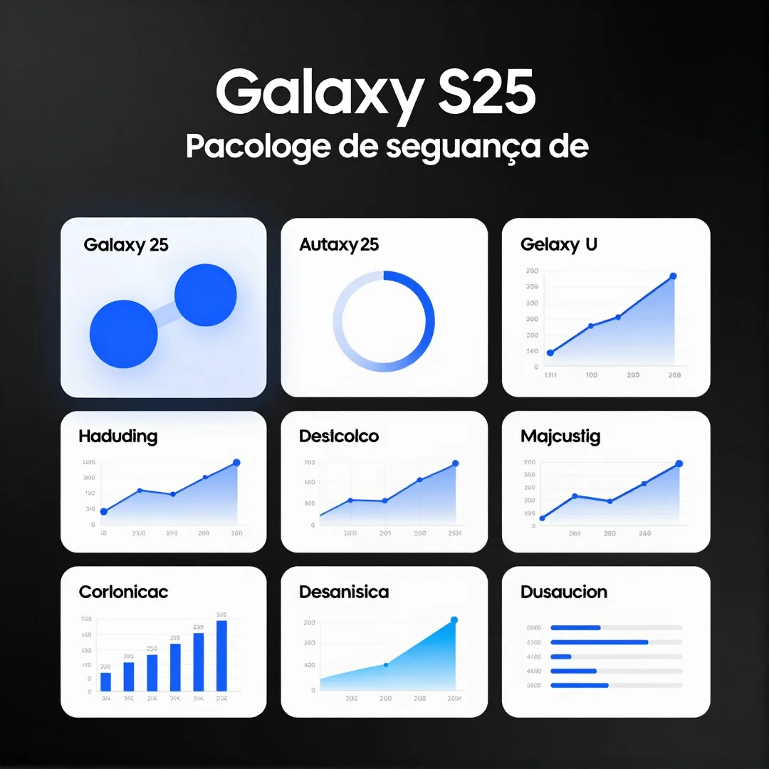 Infográfico - Samsung atualiza linha Galaxy S25 com pacote de segurança de agosto no Brasil