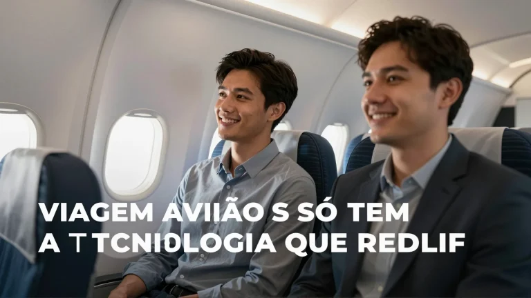 Viagem avião só tem Classe Executiva: A Tecnologia que Redefine o Conforto e a Produtividade