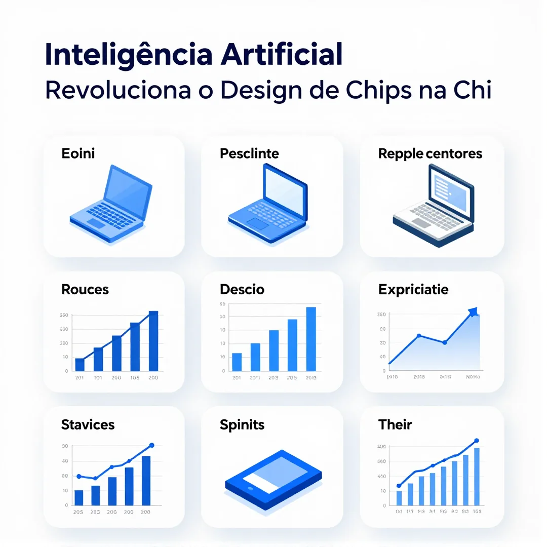 Infográfico - Inteligência Artificial Revoluciona o Design de Chips na China: O Fim do Layout Manual?
