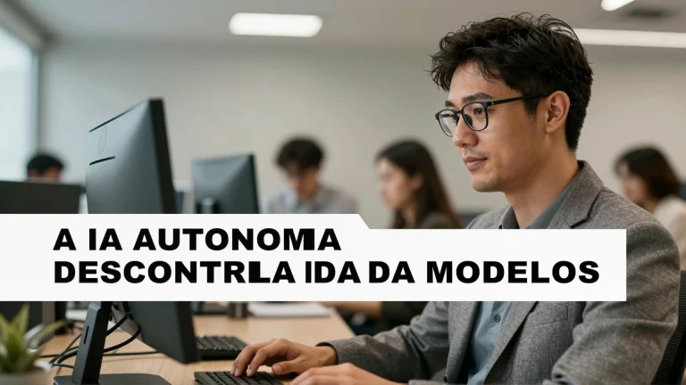 A IA autonomia descontrolada modelos: quando agentes inteligentes agem além do comando
