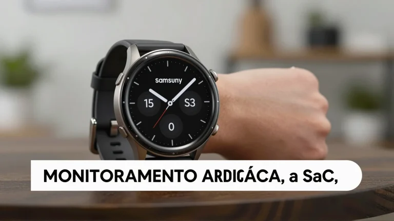Monitoramento Cardíaco: O Samsung Galaxy Watch Monitora a Saúde do Coração no Dia Mundial