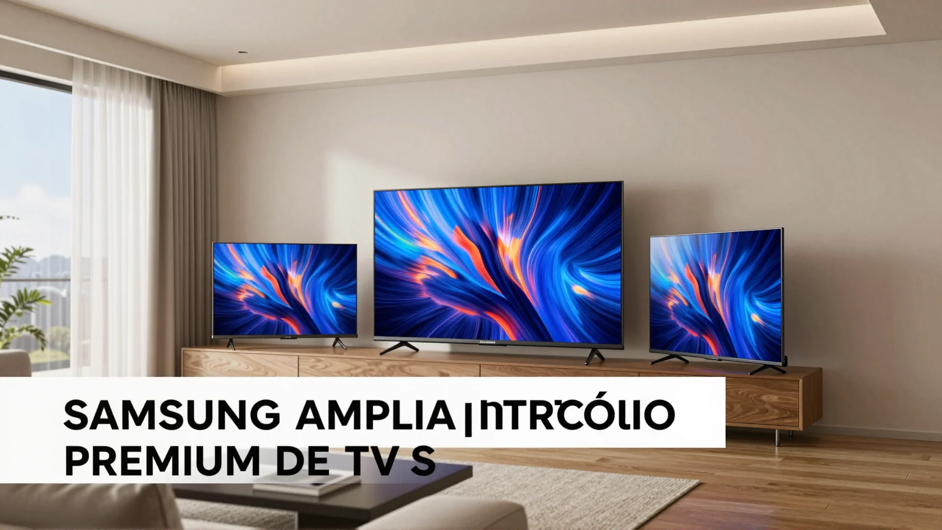 Samsung amplia portfólio premium de TVs no Brasil com novas Micro RGB, OLED, Neo QLED e The Frame Pro