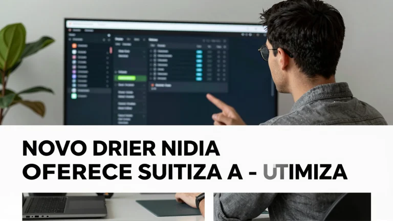 Novo driver NVIDIA oferece suporte a novos jogos e otimiza performance