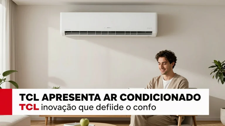 TCL apresenta ar condicionado: inovação que redefine o conforto térmico com inteligência artificial