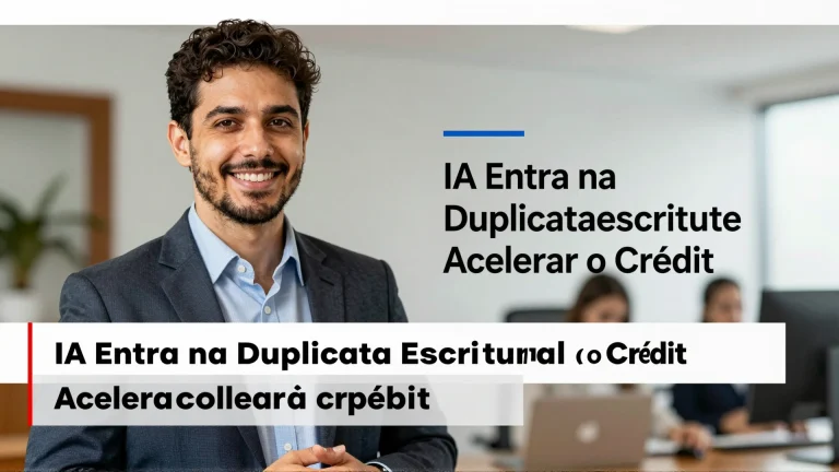 IA Entra na Duplicata Escritural e Promete Acelerar o Crédito às Empresas