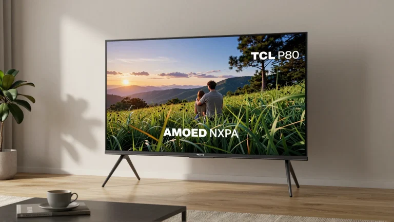 TCL P80, Pro e Ultra desafiam gigantes com tela AMOLED NXTPAPER: A revolução no display para IA e gaming