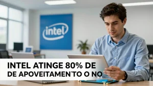 Intel atinge 80% de aproveitamento no processo 18A com chips Panther Lake