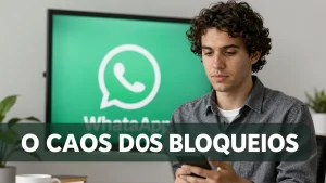 O caos dos bloqueios: WhatsApp enfrenta aumento 152 nas reclamações de usuários