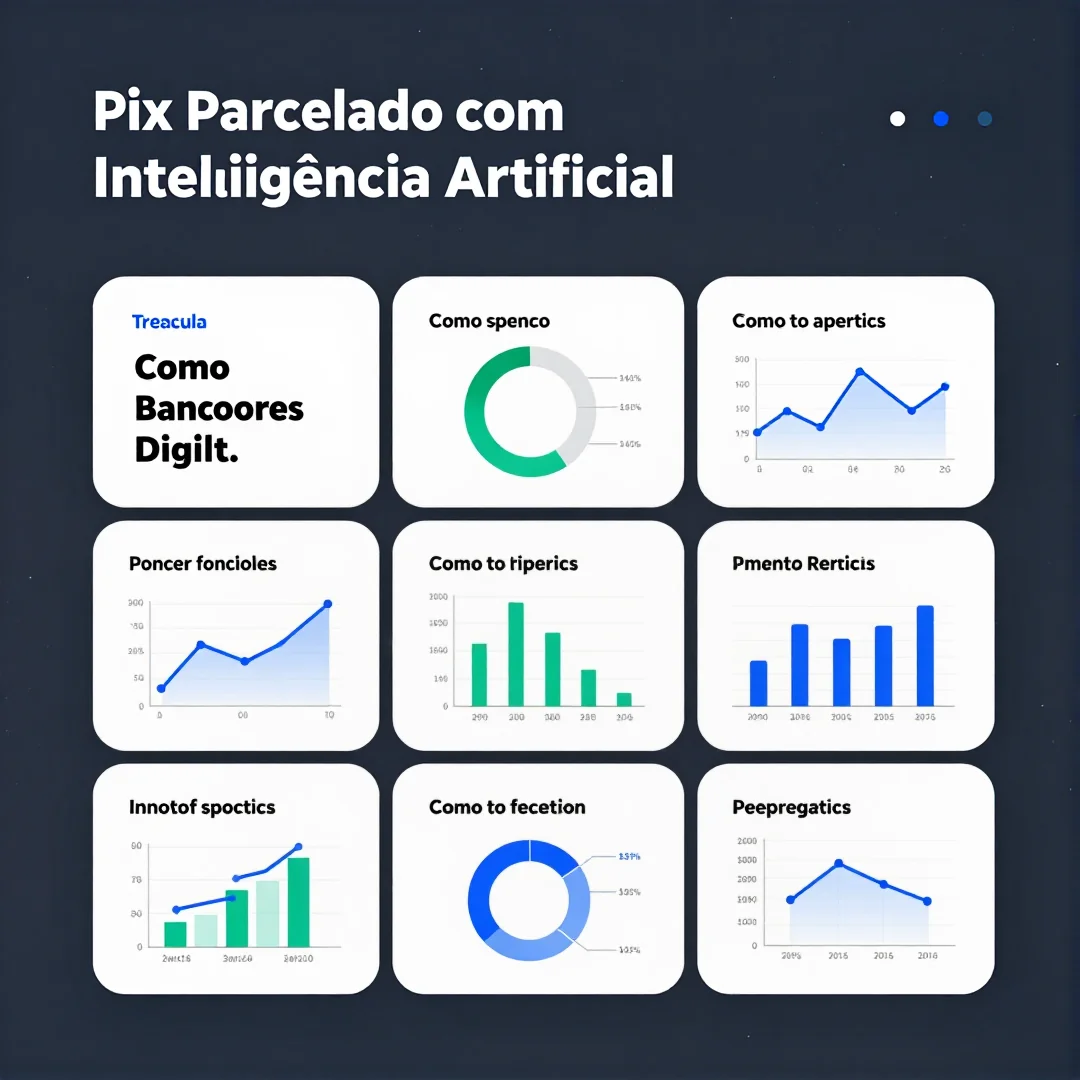Infográfico - Pix Parcelado com Inteligência Artificial: Como Bancos Digitais Automatizam o Financiamento Pessoal