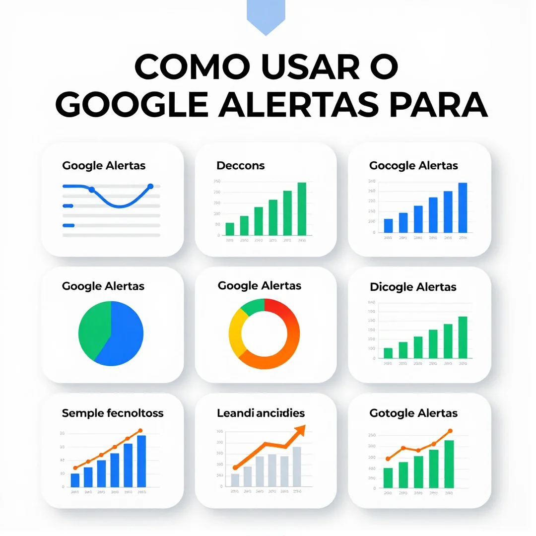 Infográfico - Como usar o Google Alertas para monitorar temas de tecnologia e inteligência artificial
