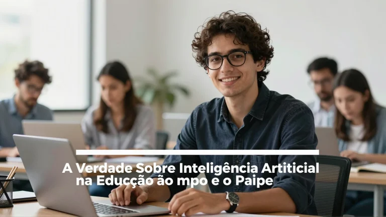 A Verdade Sobre Inteligência Artificial na Educação e o Papel dos Profissionais