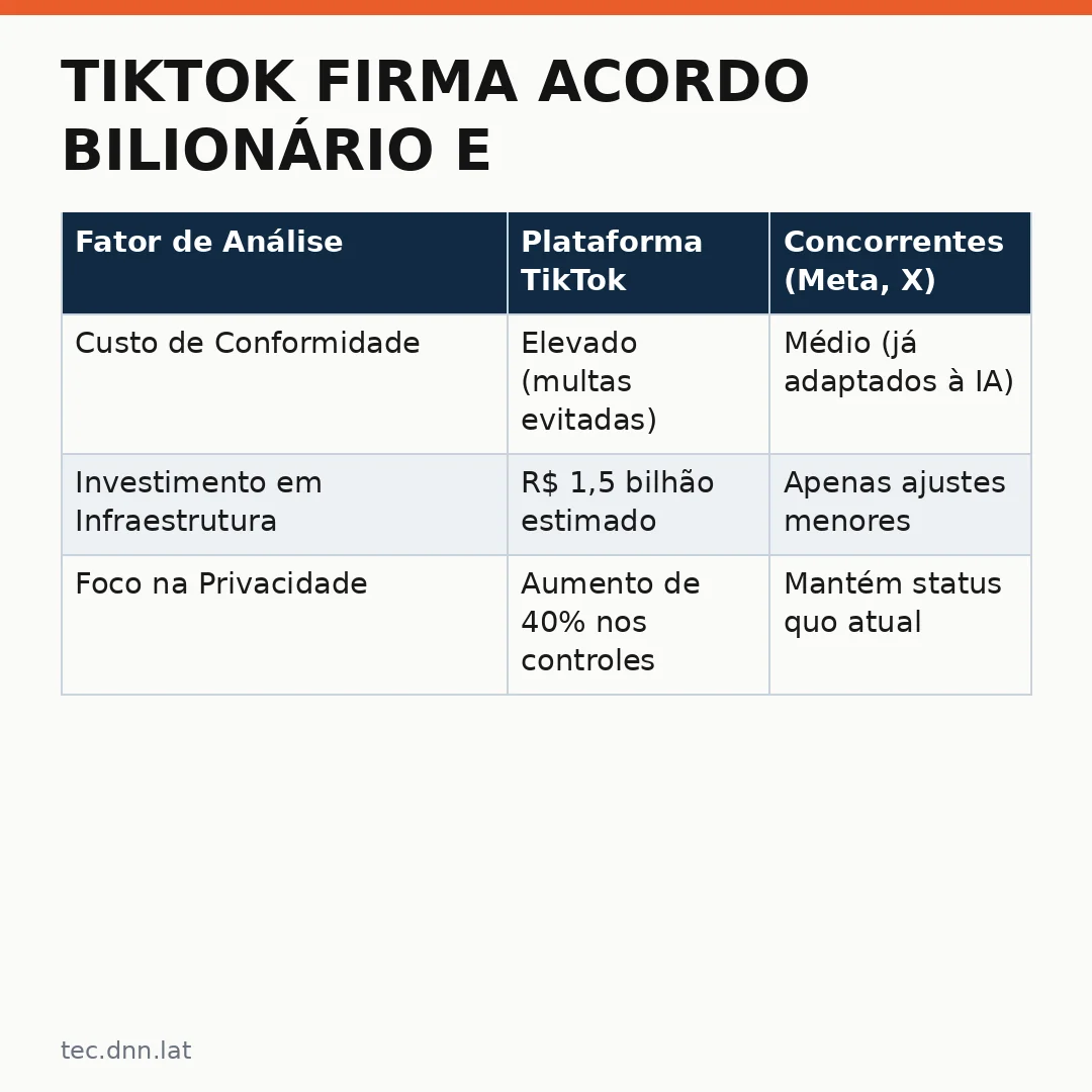 Infográfico - TikTok firma acordo bilionário e redefine o mercado digital global
