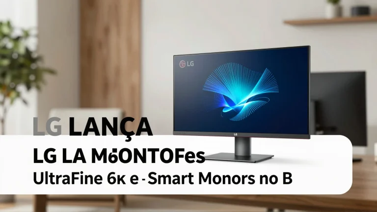 LG lança Monitores UltraFine de até 6K e Smart Monitors no Brasil: tudo o que você precisa saber